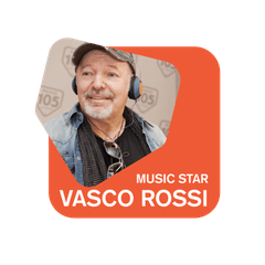 Logo di 105 Music Star: Vasco